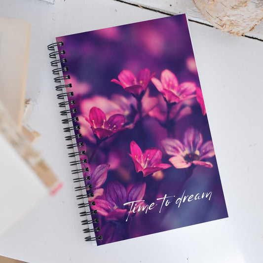 Time to Dream Spiral Notebook