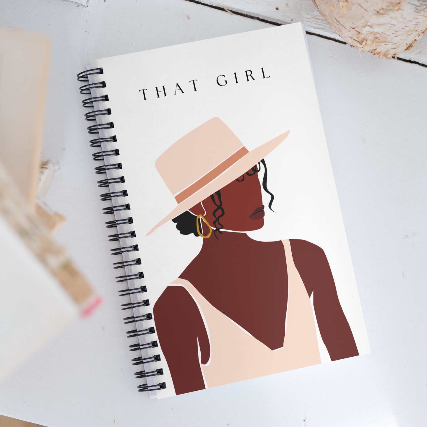 That Girl Spiral Notebook