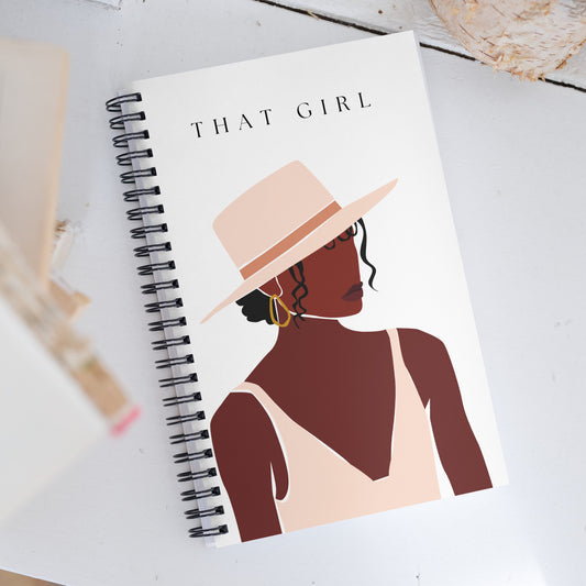 That Girl Spiral Notebook