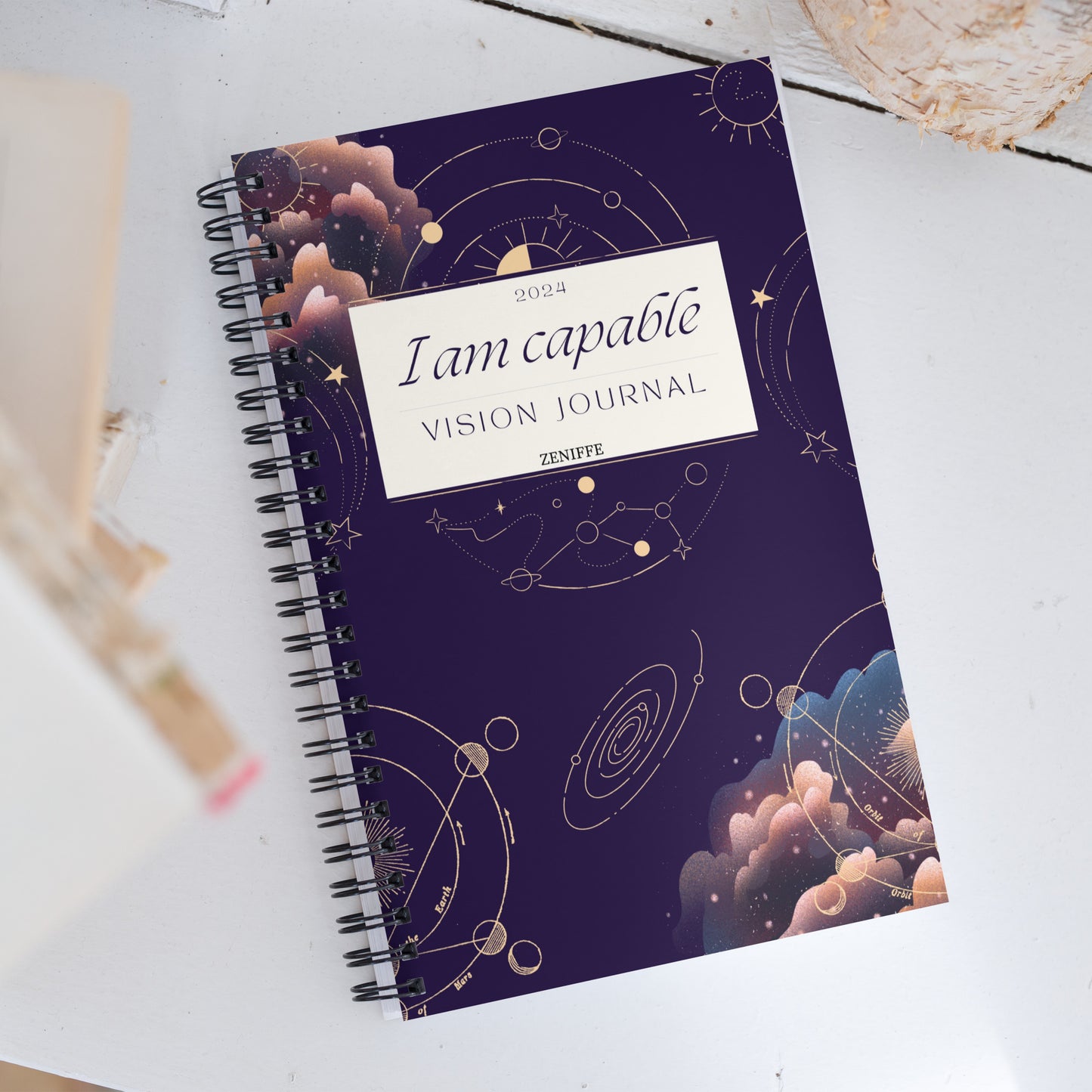 I Am Capable Spiral Notebook