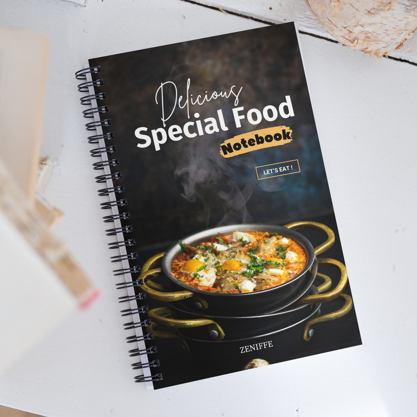 Delicious Special Food Spiral Notebook