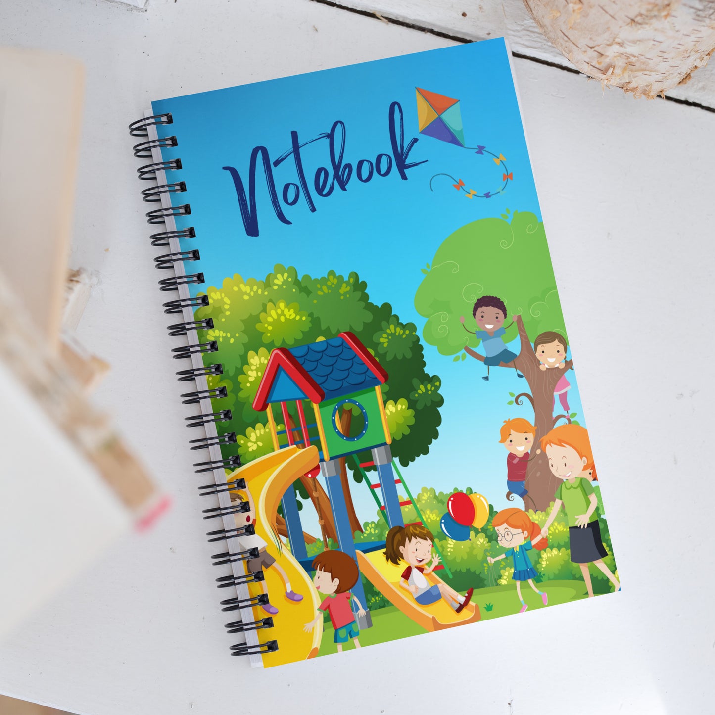 Playground Spiral Notebook