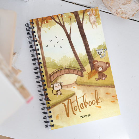 Teddy Bear Spiral Notebook