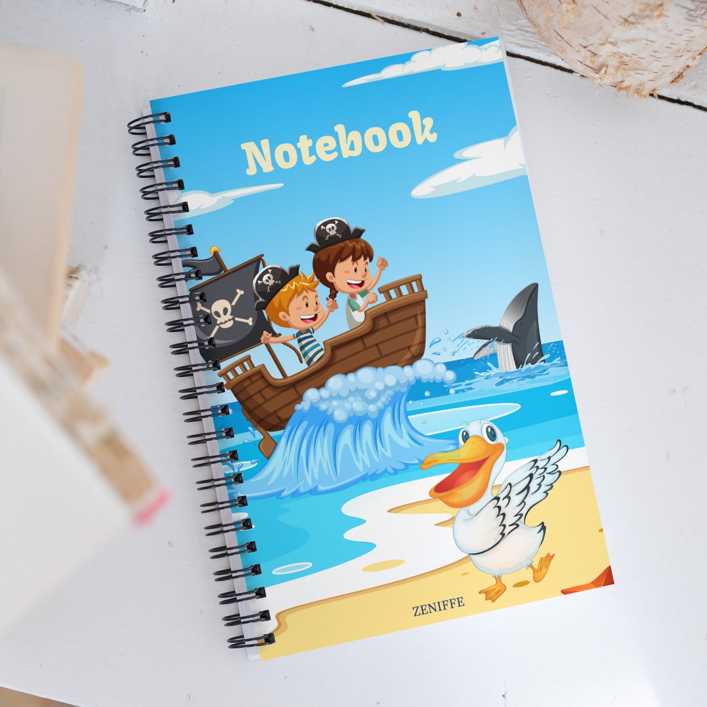 Pirates Spiral Notebook