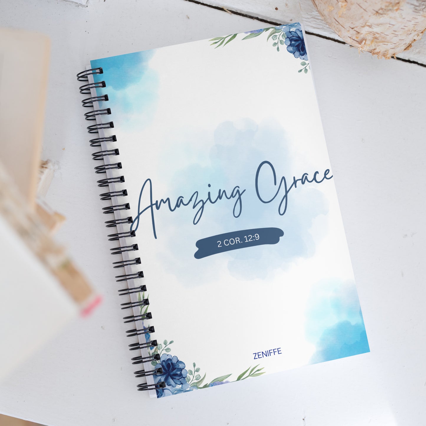 Amazing Grace Spiral Notebook