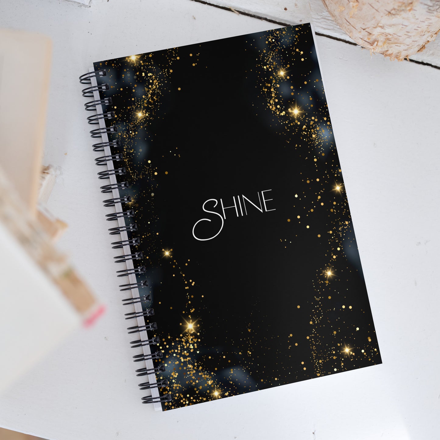 Shine Spiral Notebook