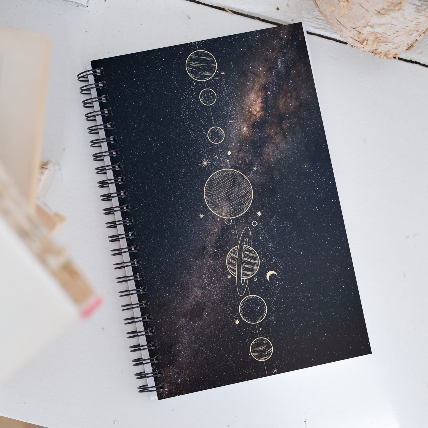 Planets Spiral Notebook