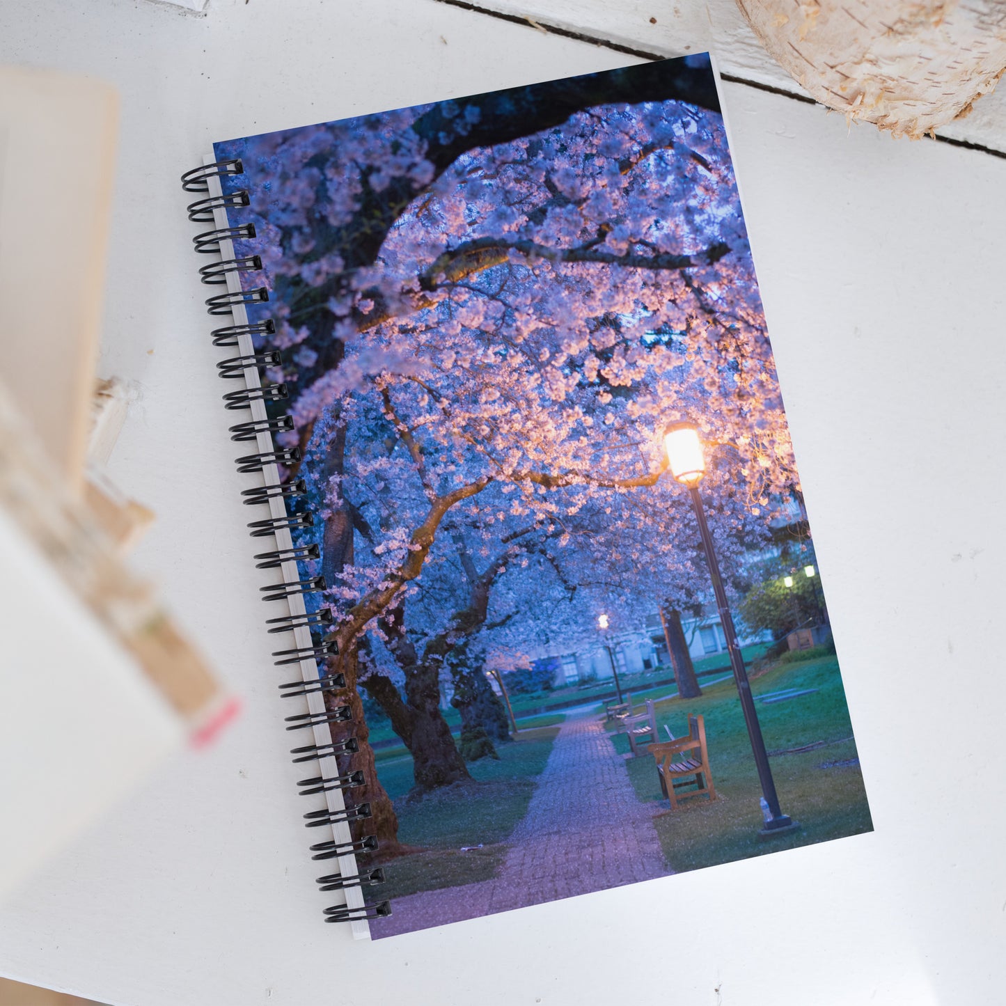 Flower Tree Spiral Notebook