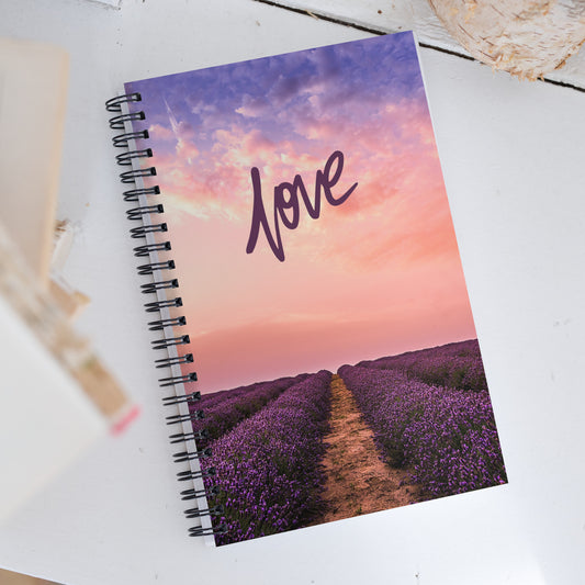 Love Spiral Notebook