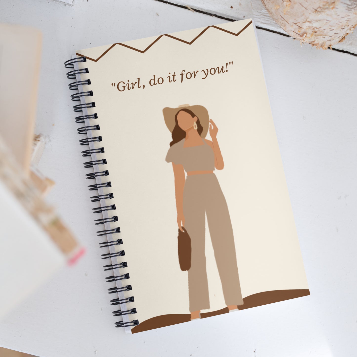 Girl Do It For You Spiral Notebook