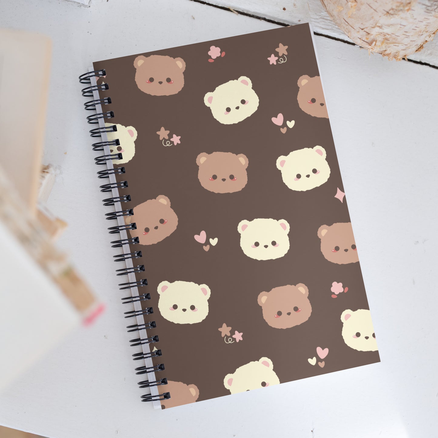 Cute Bears Spiral Notebook