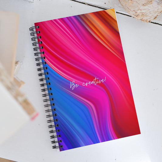 Be Creative Spiral Notebook