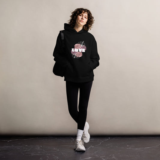 Unisex oversized hoodie Love