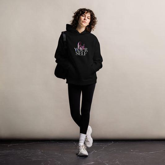 Unisex oversized hoodie Love Yourself